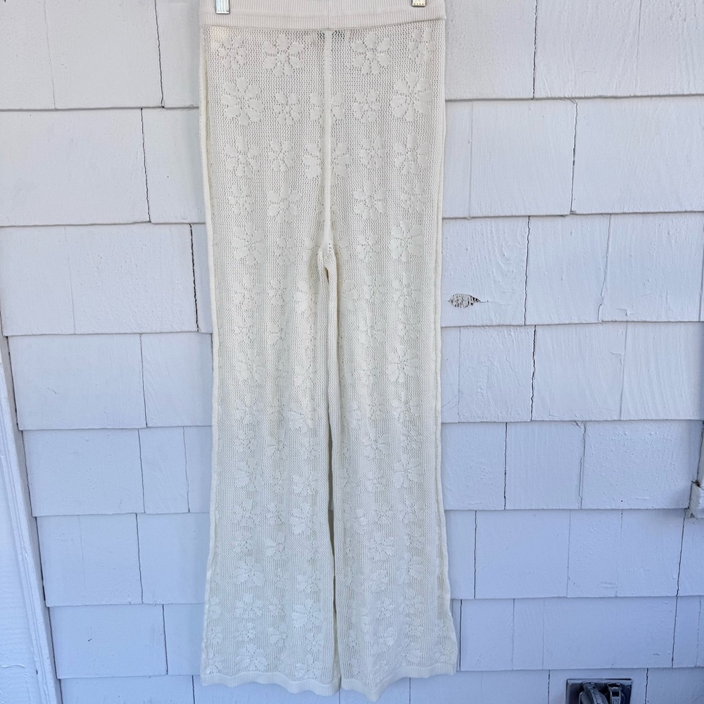 Asta Resort Delilah Crochet Pants in Salt size Small NWT NEW - Picture 8 of 8
